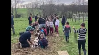 Chantier Plantation - Ensemble Scolaire de Touscayrats