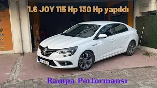 Megane 1.6 JOY 115 Hp Yazılımla 130 hp’ ye Çıkarttık