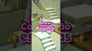 🪜 Dicas para construir escadas no The Sims 4 #thesims4 #sims4