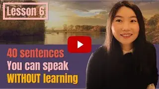 Learn Chinese for beginners | Chinese Phrases - 40 Chinese sentences without learning
