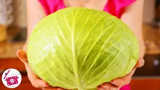 Cabbage tastes better than meat! A simple and delicious cabbage recipe! Better than pizza! Cook a..
