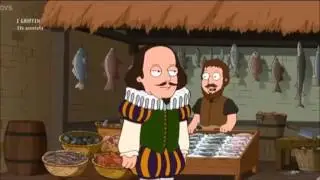 I Griffin ita: dei pezzenti dicono gay a Shakespeare perché usa la gorgiera St 14 ep 20