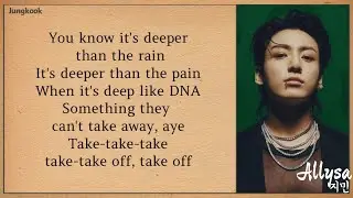 Jung Kook 'Standing Next To You' Lyrics