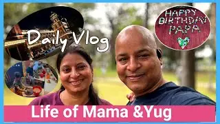 Cooking kids Special Breakfast| Husband's Birthday Vlog |Green Pasta Recipe 🎂 | Life of Mam & Yug...