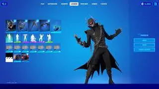 Skin y set completo de Batman que Ríe en Fortnite, fecha de salida en la descripción 👾🔥