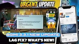😱URGENT NEWS || BGMI 3.3.1 LAG FIX UPDATE IS HERE | HOW TO UPDATE 3.3.1 IN BGMI