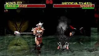 Mortal Kombat 2 (MUGEN) Shao Kahn Gameplay