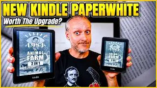 The New Amazon Kindle Paperwhite Review & Reaction | Is It Worth The Upgrade? (2021 Model)
