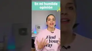 ❌No digas siempre “Yo pienso que” y prueba estas alternativas 