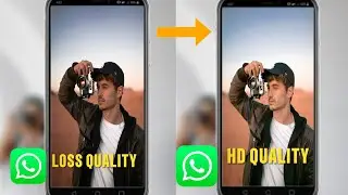 How To Send High Quality HD Photos On Whatsapp 2024|How to fix cannot set to HD| 