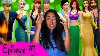 Jack Frost Caught Fire And Elsa Did Nothing To Help?!?!😱😱😱 - Sims 4 Disney Princesses #1