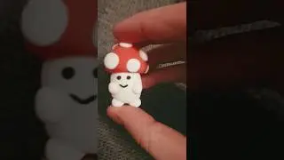 #мухомор#воздушныйпластилин#shorts🍄🍄🍄