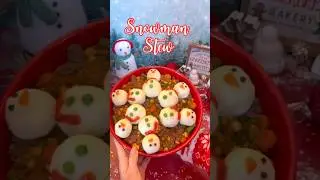 Snowman Stew | Best Winter Comfort Meals 