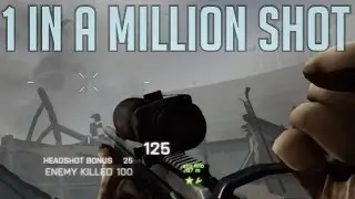 Battlefield 4 - 1 in a Million Sniper Shot