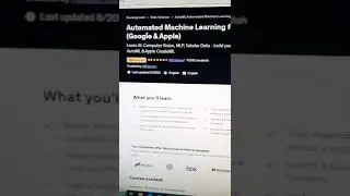 Automated Machine Learning for Beginners (Google & Apple) - Udemy Free Course