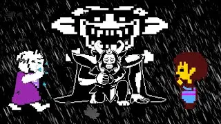 Падение КОРОЛЯ или как победить Азгора и Флауи / полное прохождение Undertale Full gameplay / Final