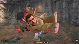 Cal can dropkick too!