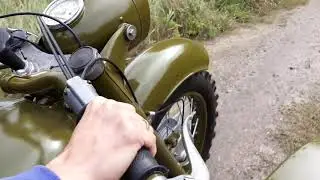 K750 W B + 2WD 1963 KMZ dnepr Attempt no. 2 after initial adjustments