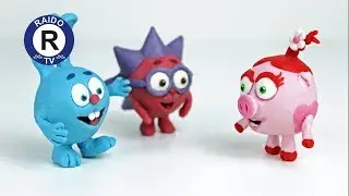 HOW TO SCULPT KIKORIKI? HOW TO SCULPT PINKY FROM PLASTICINE. HOW TO MAKE PIG? KIKORIKI. | 