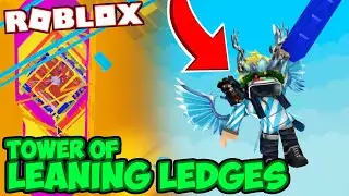 BEATING THE TOWER OF LEANING LEDGES!! | Roblox JToH