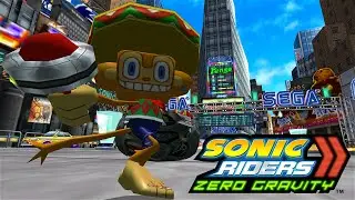 Sonic Riders Zero Gravity - '80s Boulevard - Amigo - No Motion Blur - 4K HD 60Fps