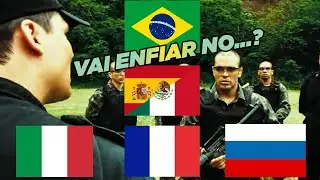CENA DA BANDOLEIRA EM VÁRIOS IDIOMAS - TROPA DE ELITE
