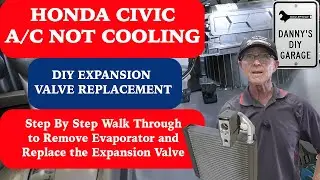 Honda Civic AC Not Cold ENOUGH? Replace the Expansion Valve yourself – Step-by-Step DIY Guide!