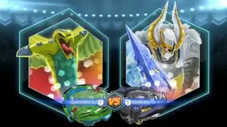 Beyblade burst app~Quon Limon vs Unknown blader (Quetziko Q2 vs Odax O2)