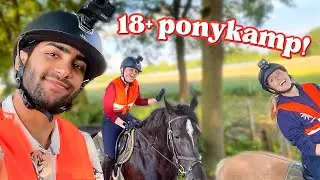 Volwassen ponykamp met Paarden YouTubers! ⛺️🐴