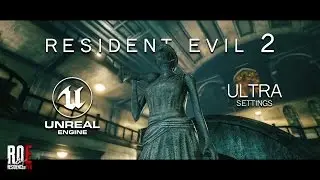 Resident Evil 2 | Fan REMAKE | R.P.D. Main Hall | Unreal Engine 4 | ULTRA Settings |