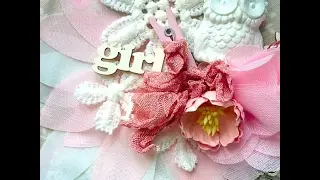 Скрапбукинг: quick tip, как сделать мятую шебби-ленточку // Scrapbooking: crumpled ribbon