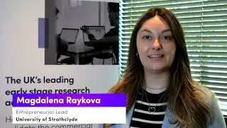 Magdalena Raykova – BBSRC ICURe Options Roundabout – Birmingham, August 2024