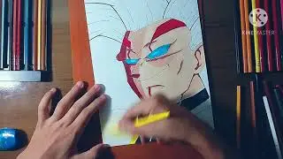 Speed Drawing Baby Vegeta