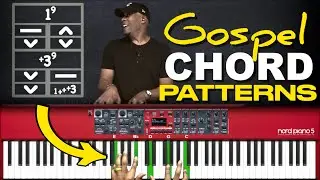 How to Play INSTANT Gospel Chord Patterns | 251 & Tritones Formula!