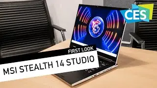 MSI Stealth 14 Studio - CES 2023 First Look