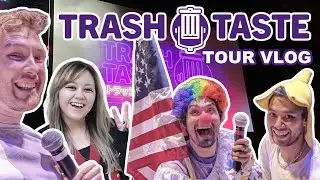 TRASH TASTE Tour VIP Vlog (@CDawgVA @TheAnimeMan @gigguk)