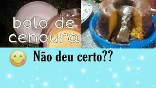 MELHOR BOLO DE CENOURA DO MUNDO FÁCIL DE FAZER E RAPIDO