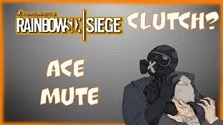 Mute ACE или CLUTCH??? | Rainbow Six Осада