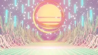 Blender | 3D Synthwave/Vaporwave VJLoop Creating Process | Art by EKNOCIO