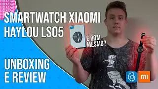 MELHOR SMARTWATCH BARATO! Xiaomi Haylou LS05 | Unboxing & Review - PT/BR