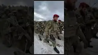 Chechen Hunters In Positions to Assault Kiev