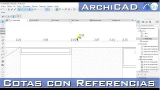 [Archicad]-Cotas por Referencias