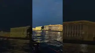 Вечерний Петербург, вид с Невы🌙 Российская империя 👑