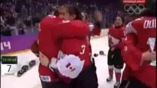 7 Февраля Олимпиада Женский хоккей  Финал  Канада 3 2 США Поулин
