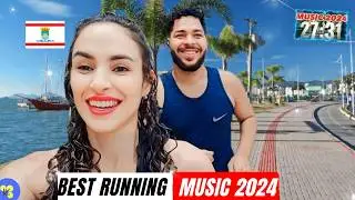 Workout house music 2024 | RUNNING in Ilha da Magia, Florianópolis SC