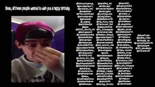 Dear Beau Brooks, Happy 20th Birthday