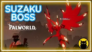 SUZAKU 45 LEVEL / BOSS FIGHT / PALWORLD #palworld #pokemon #pal #pikachu #survival