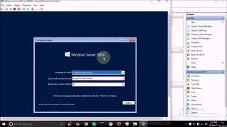 Install Windows Server 2016