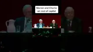 WARREN BUFFETT AND CHARLIE MUNGER ON COST OF CAPITAL #shorts #tiktok