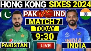 Hong Kong Super Sixes 2024 Match 7 | Pakistan Vs India | Hong Kong Super Sixes Pak Vs Ind | Super 6